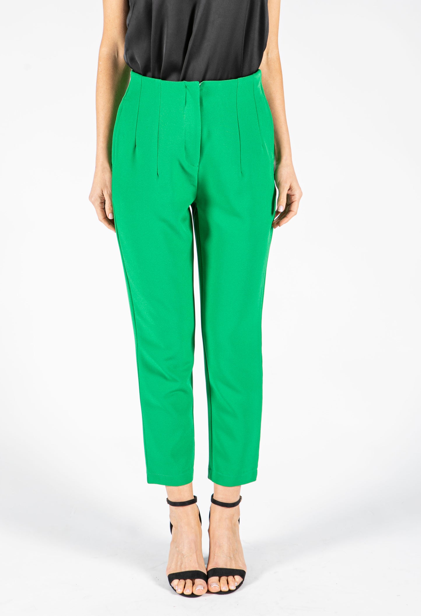 High Waist Suit Trousers