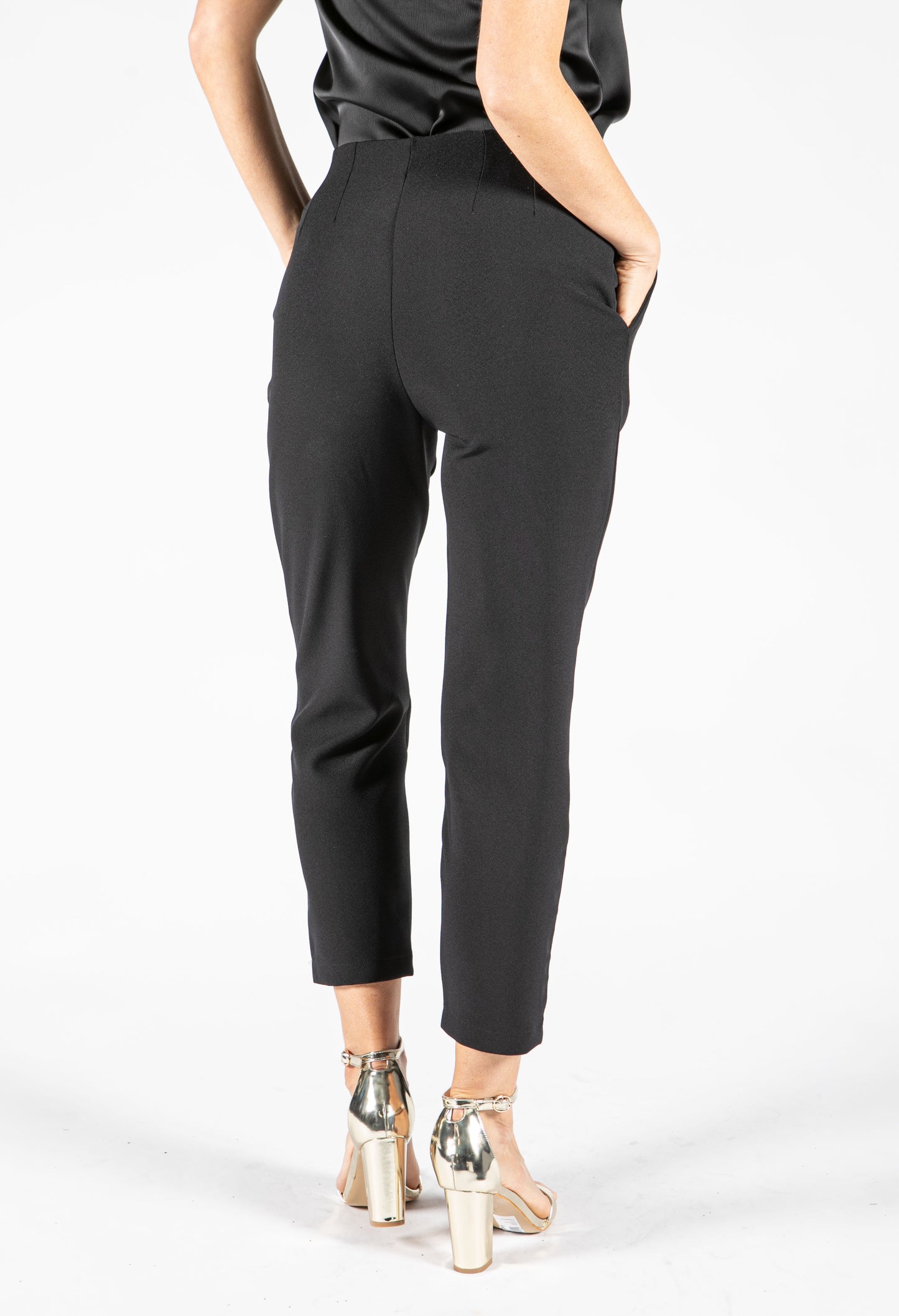 High Waist Suit Trousers