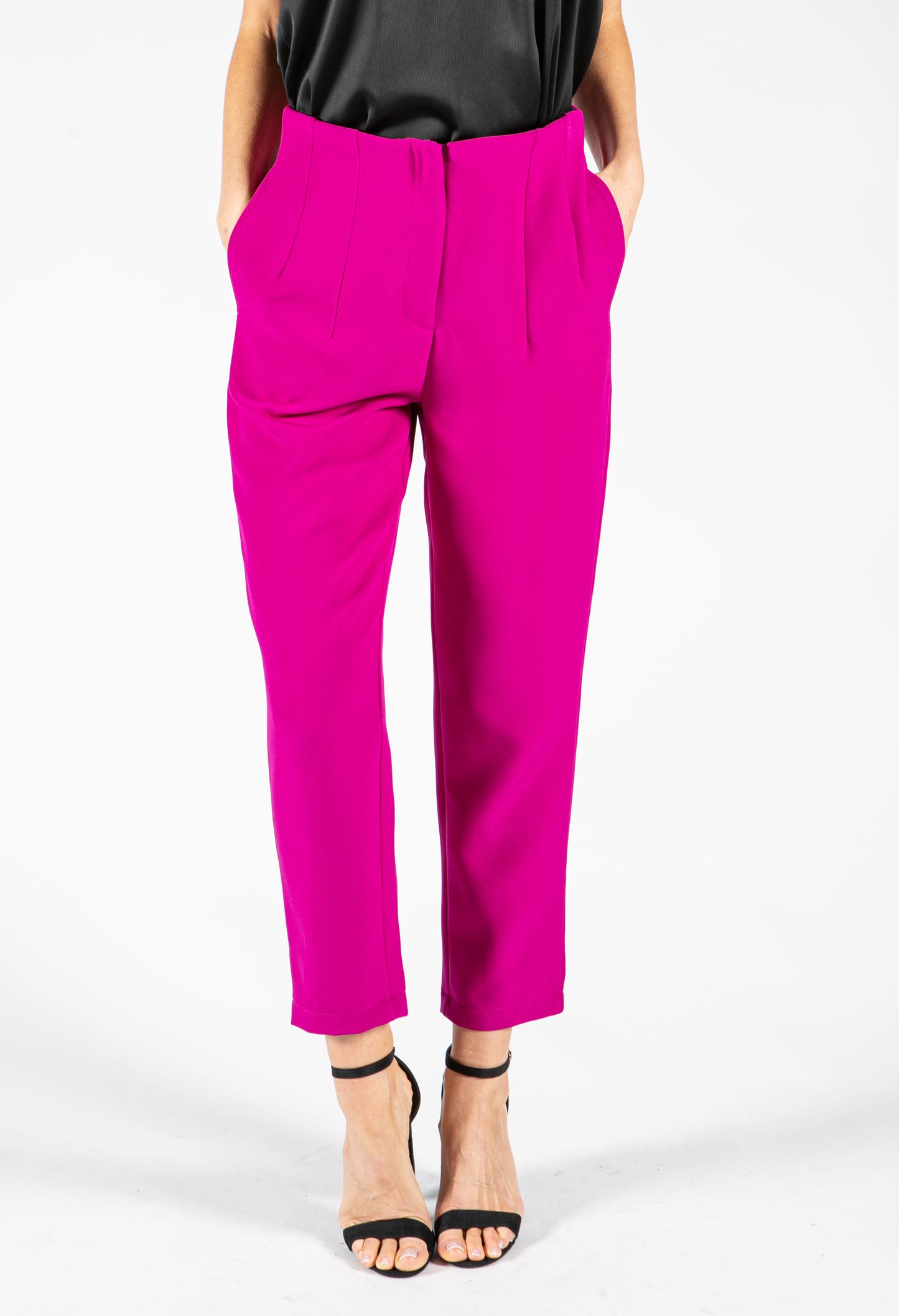 High Waist Suit Trousers