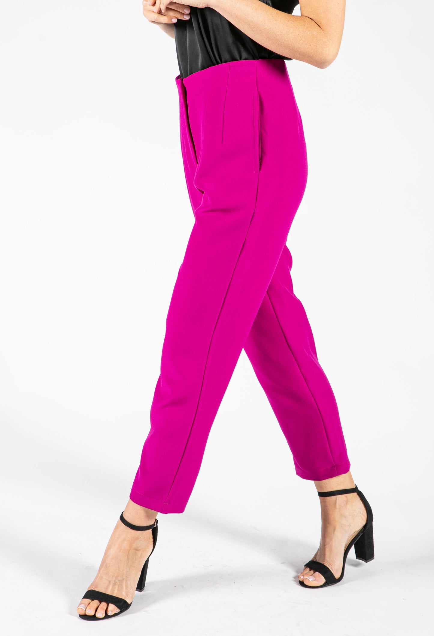 High Waist Suit Trousers