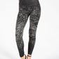 Dark Zebra Print Leggings