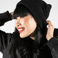 Ribbed Knit Beanie Hat