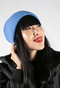 Ribbed Knit Beanie Hat