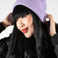 Ribbed Knit Beanie Hat