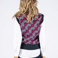 Geometric Print Knit Vest