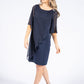 Tiered Angel Sleeve Dress