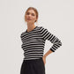 Pijano Stripe Knitted Jumper