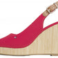 ICONIC SLINGBACK ESPADRILLE HIGH HEEL WEDGES