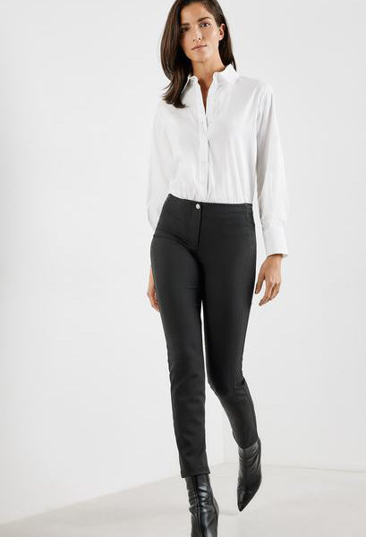 Slim Fit Cropped Trousers