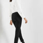 Slim Fit Cropped Trousers