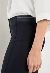 Slim Fit Cropped Trousers