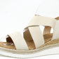 Elasticated Strap Wedge