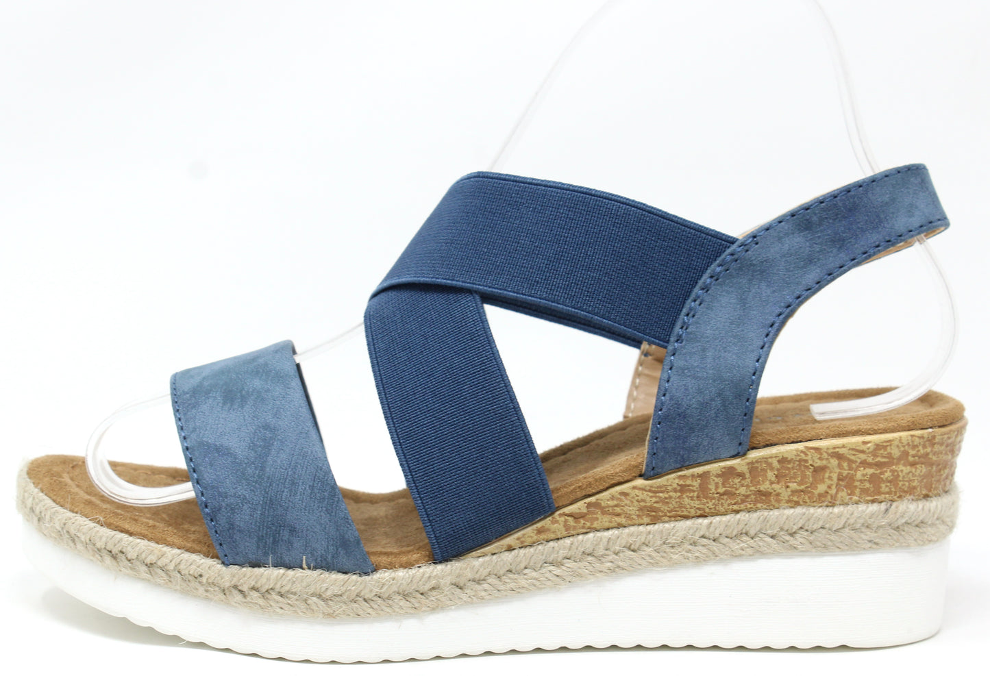 Elasticated Strap Wedge