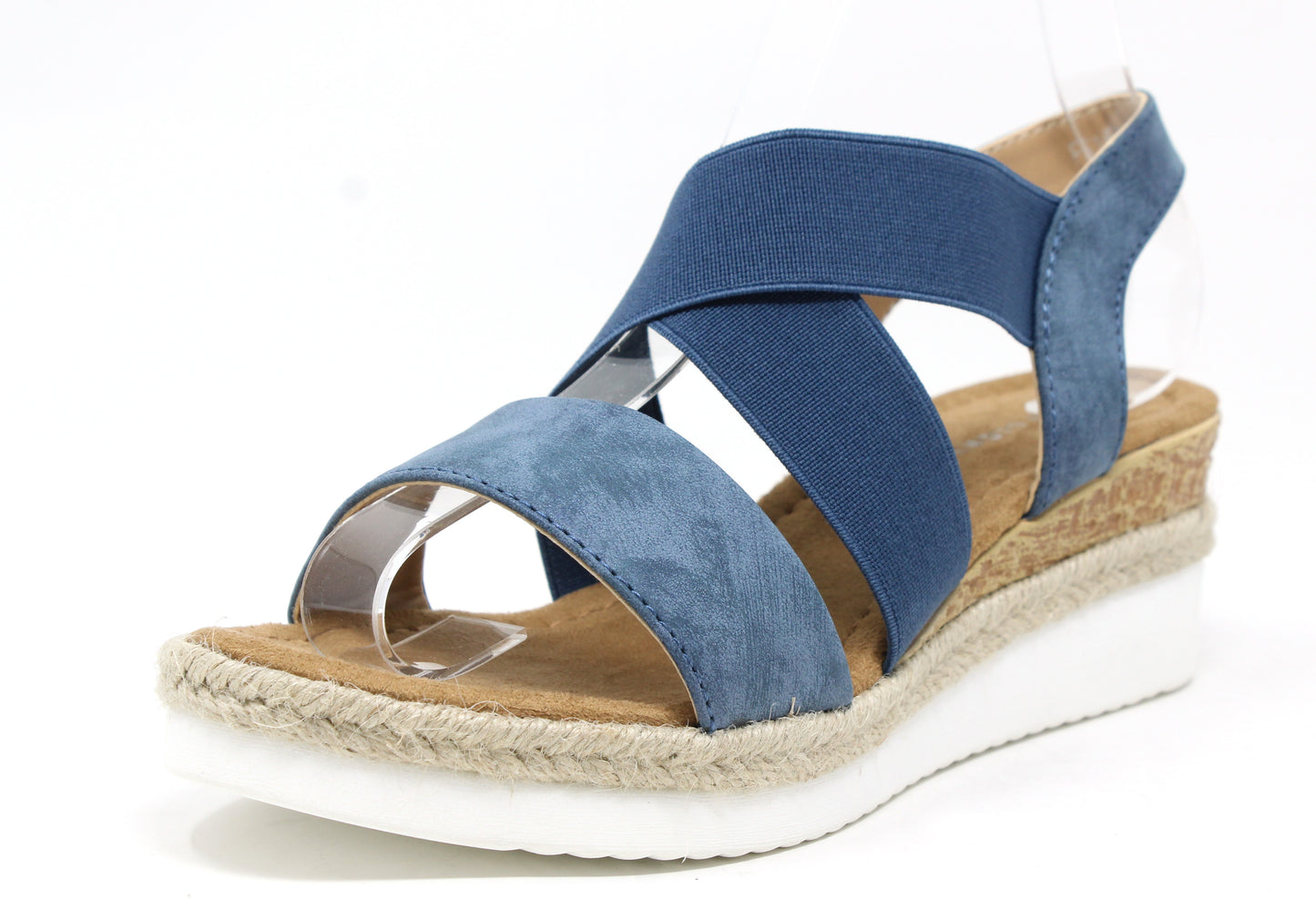 Elasticated Strap Wedge