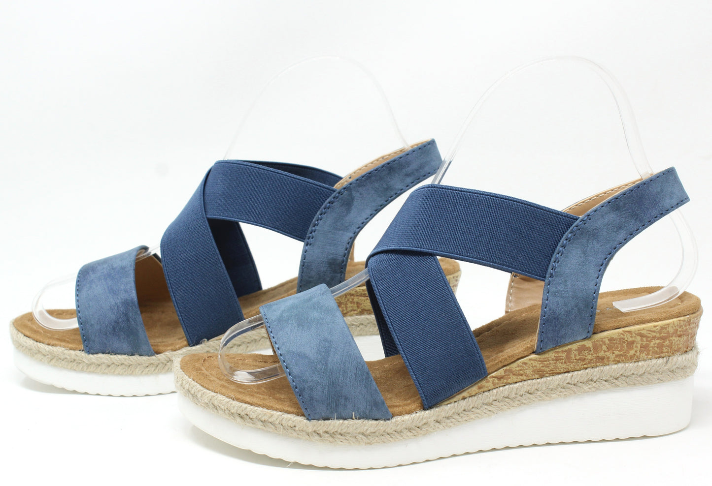 Elasticated Strap Wedge