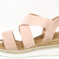 Elasticated Strap Wedge