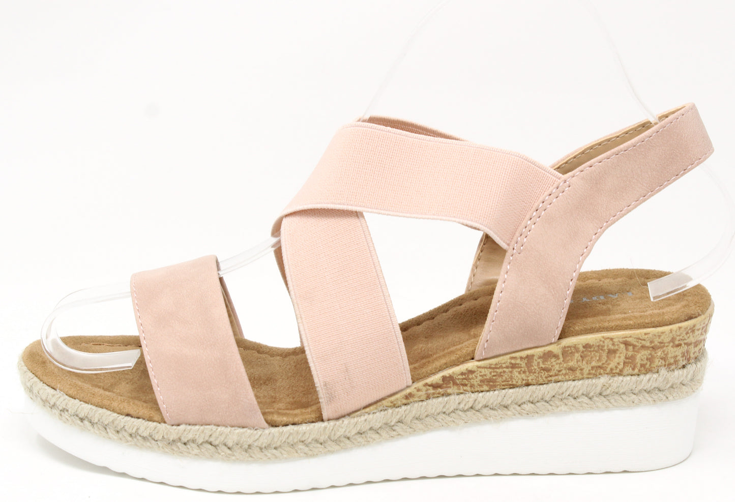 Elasticated Strap Wedge