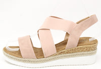 Elasticated Strap Wedge