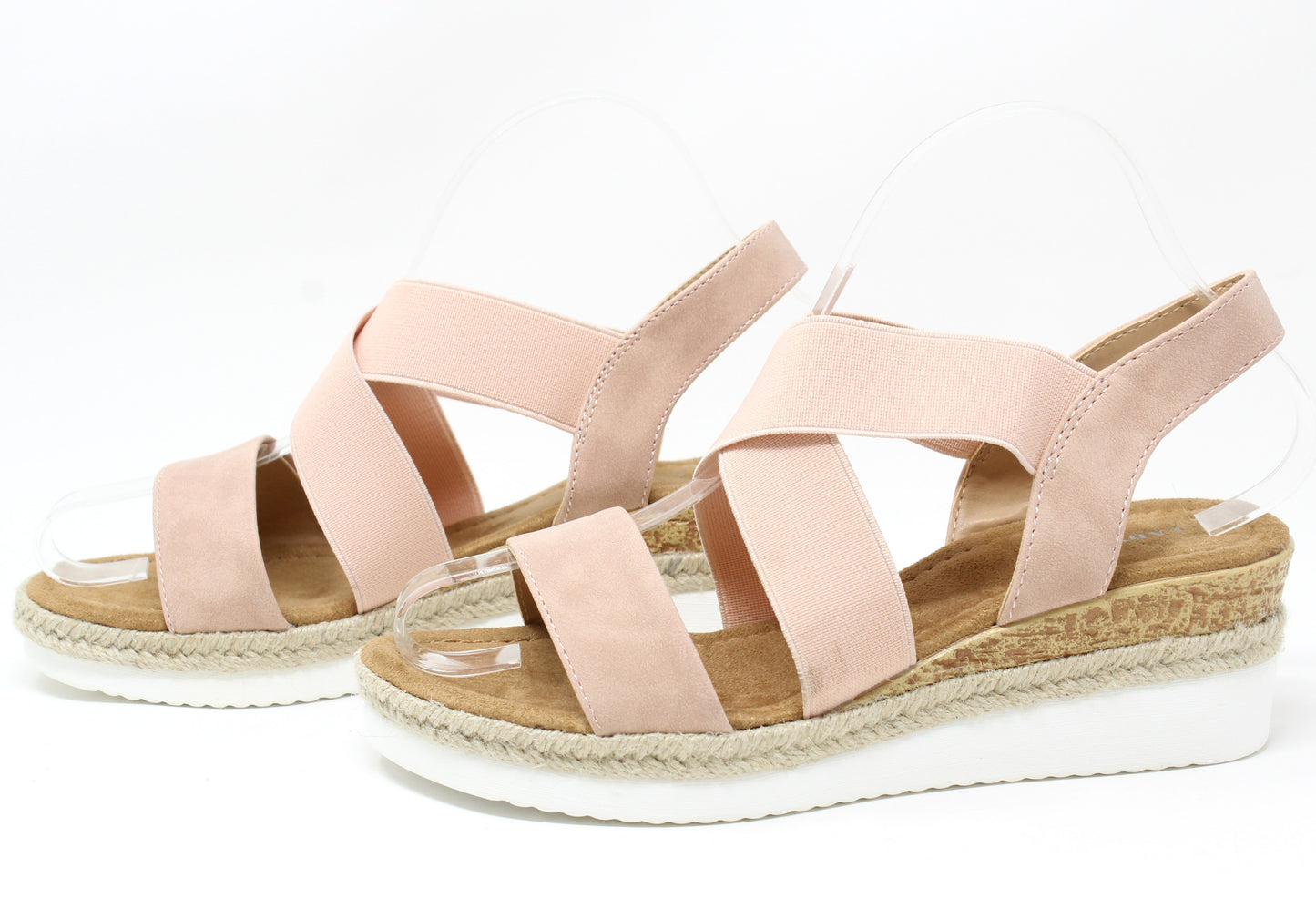 Elasticated Strap Wedge