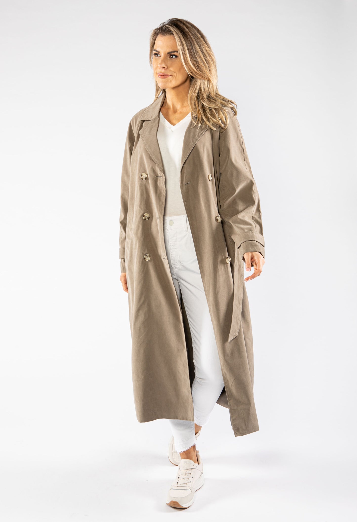 Double Breasted Trench Coat