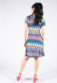 Mixed Print Dress