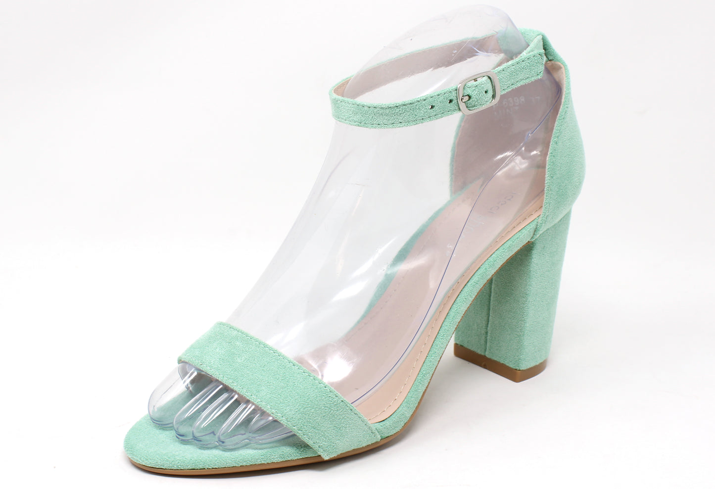 Suedette Strap Heel