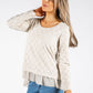 Layered Look Cut Out Detailing Top