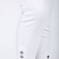 Cropped Trouser with Button Detail