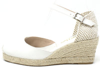 Leather Look Espadrille