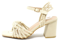 Knot Rope Detailing Heel