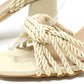 Knot Rope Detailing Heel