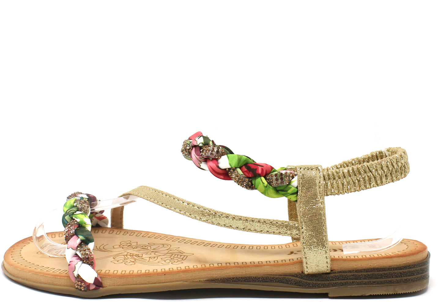 Glitz Floral Sandals