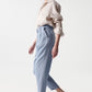 Light Denim trousers with Belt