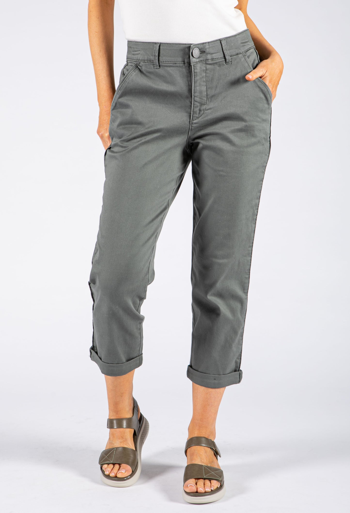 High Rise Chino Style Trouser from LA