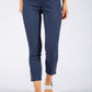 Cropped Trouser with Button Detail