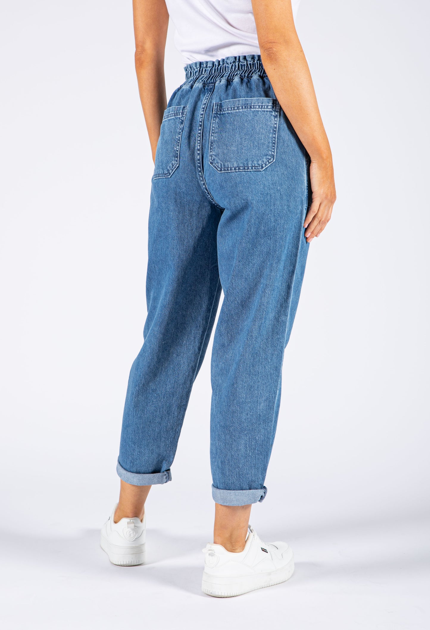 Relaxed Waistband Jean