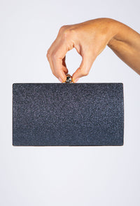 Glitter Diamond Detail Clutch Bag