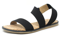 Elasticated Strap Sandal