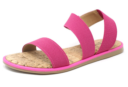 Elasticated Strap Sandal