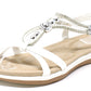 Beading Detail Diamante Sandal