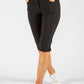 Split Hem Capri Pants