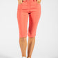 Split Hem Capri Pants