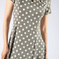 Polka Dot Fit and Flare Dress