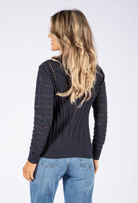 Ribbed Knit Pullover