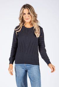 Ribbed Knit Pullover