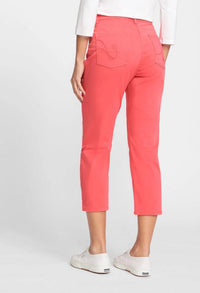 Mona Fit Slim Leg Power Stretch 5-Pocket Capri