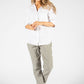 Soft Linen Comfort Waistband Trousers