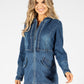 Denim Zip Up Jacket