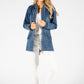 Denim Zip Up Jacket