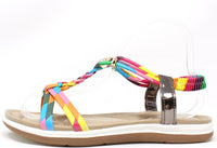 Bold Multi Braid Sandal